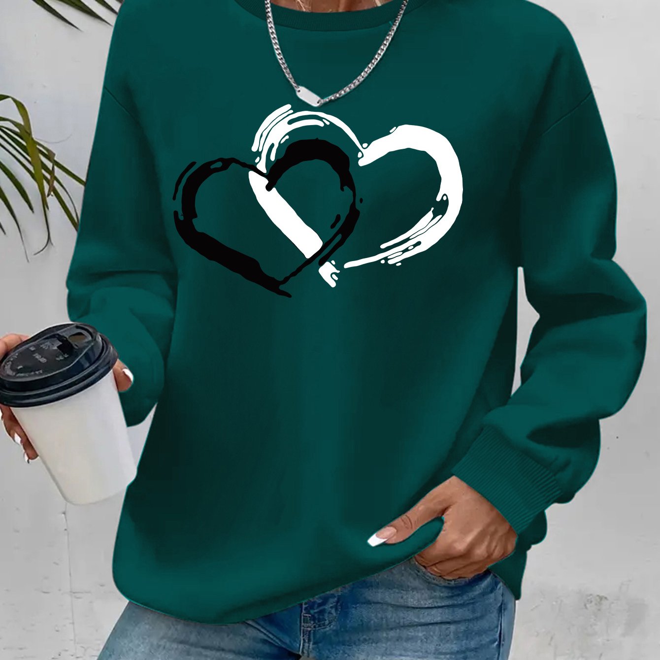 Sharyn - Eleganter Herzpullover