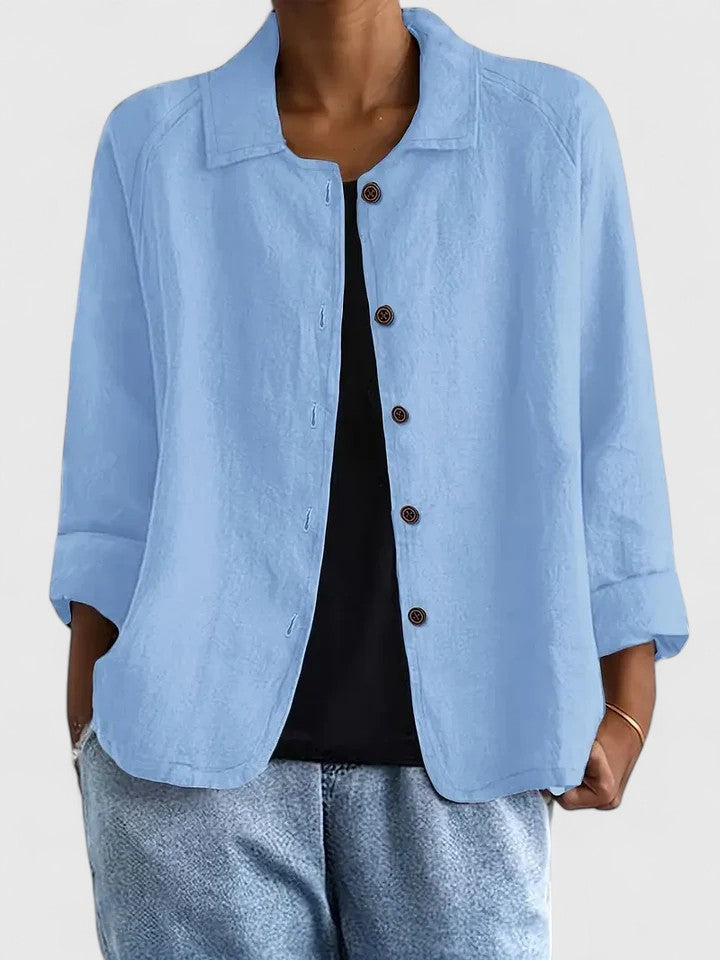 Jenny | Klassisches leichtes Baumwoll-Top