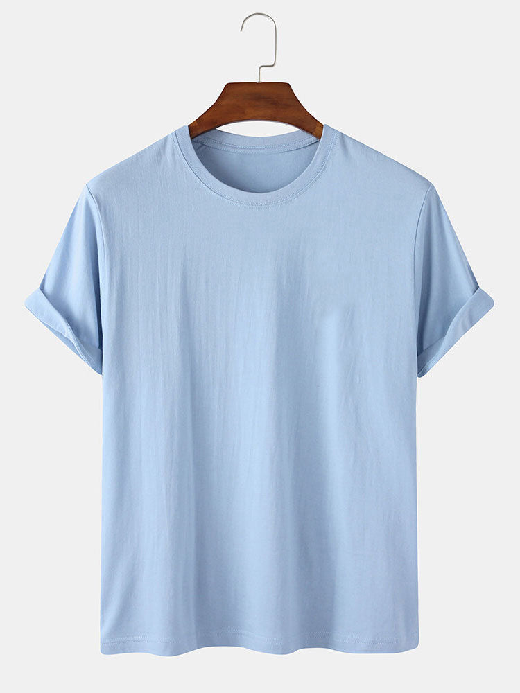Basic T-Shirt aus 100% Baumwolle
