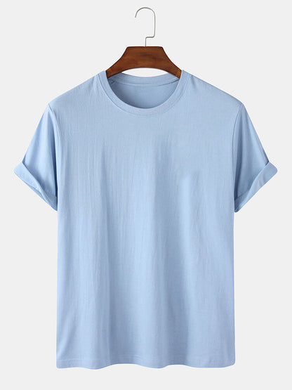 Basic T-Shirt aus 100% Baumwolle