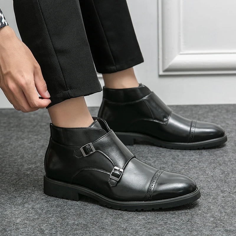 Héctor | Doppelte Monk Strap Stiefel