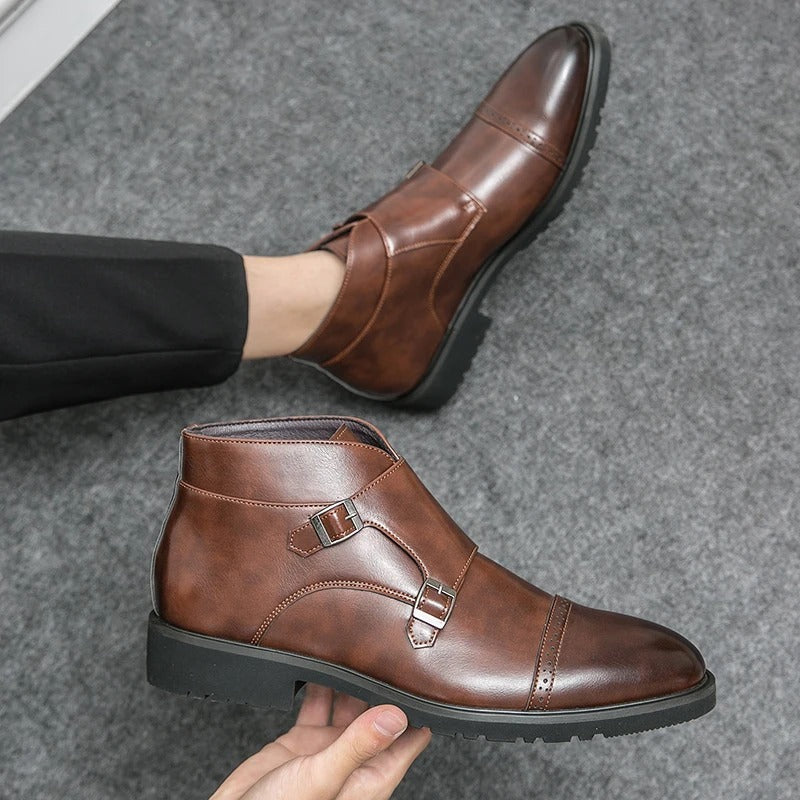 Héctor | Doppelte Monk Strap Stiefel