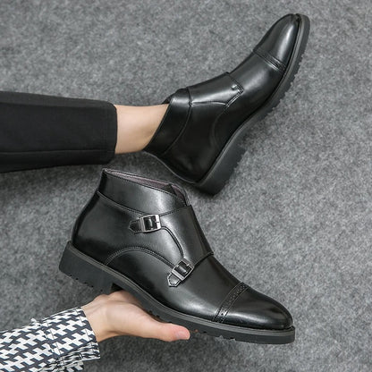 Héctor | Doppelte Monk Strap Stiefel