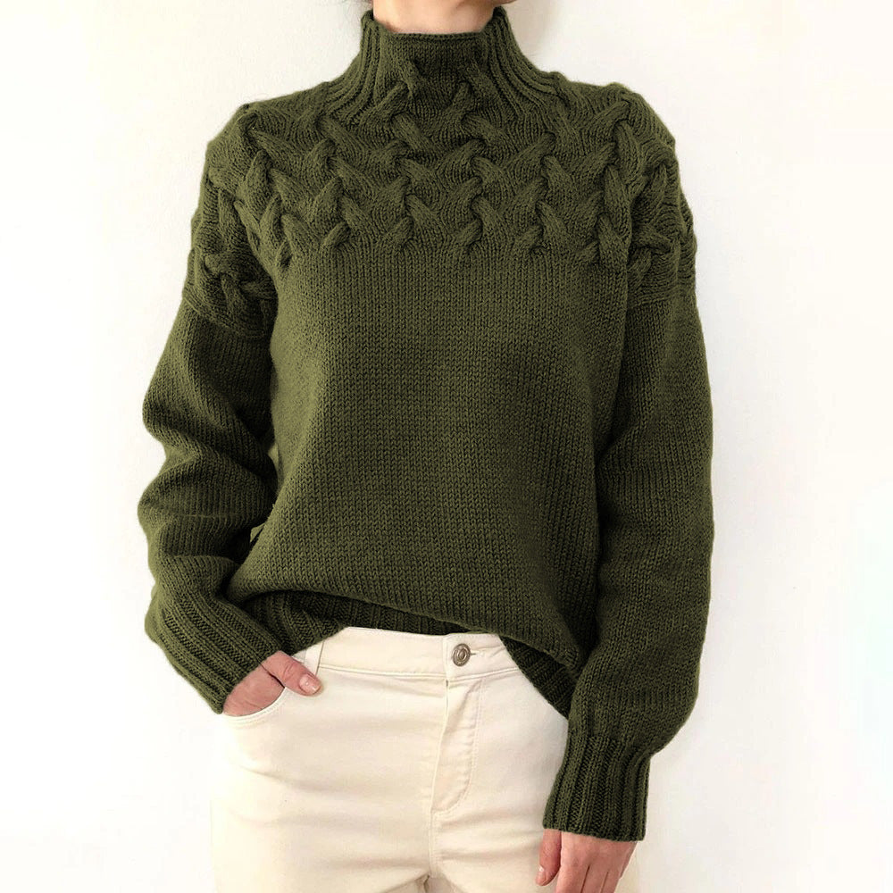 Elena | Warmer Strickrollkragenpullover