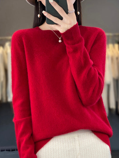 Anette | Gemütlicher Baumwollpullover