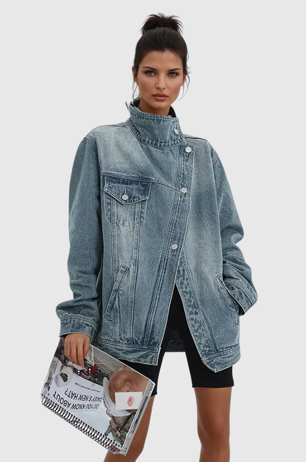 BELLA | KÜNSTLERISCHE DENIMJACKE