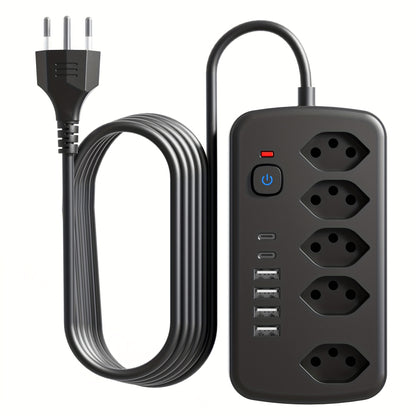 USB & AC Steckdosenleiste 11-in-1 – ideal für Zuhause, Büro & Studentenwohnheim