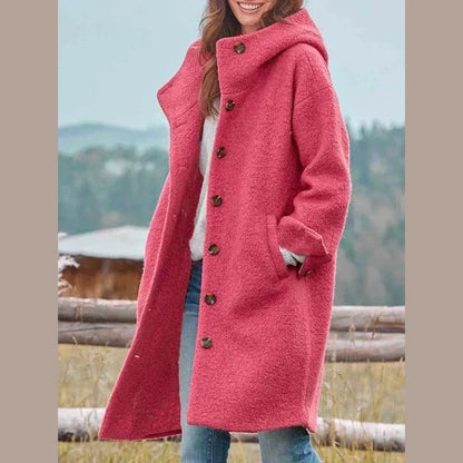 Anna | Maxi Hooded Coat