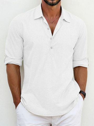 XAVER I ELEGANTES HEMD MIT KRAGEN