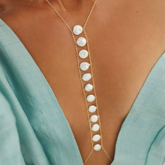 Vintage Perlenhalskette