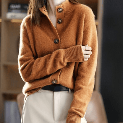 Anny - Luxuriöser Cashmere Strickcardigan