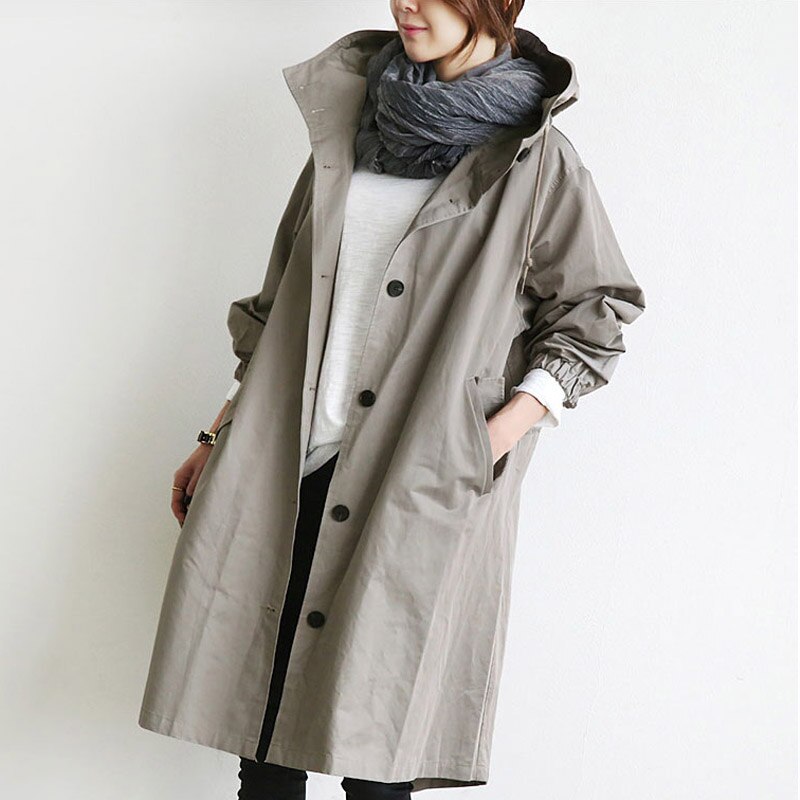 Aster | Eleganter und Wasserabweisender Trenchcoat