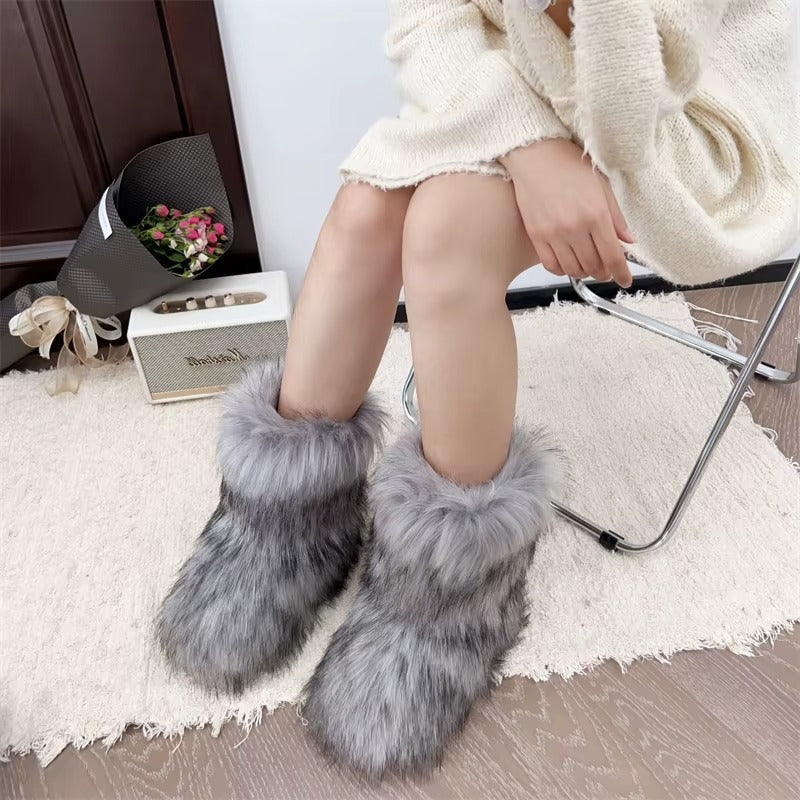 Luna - Kunstfellstiefel