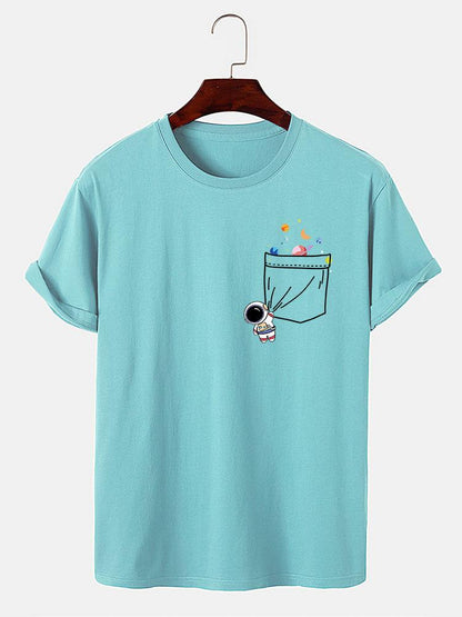 Astronauten Space Graphic T-Shirt