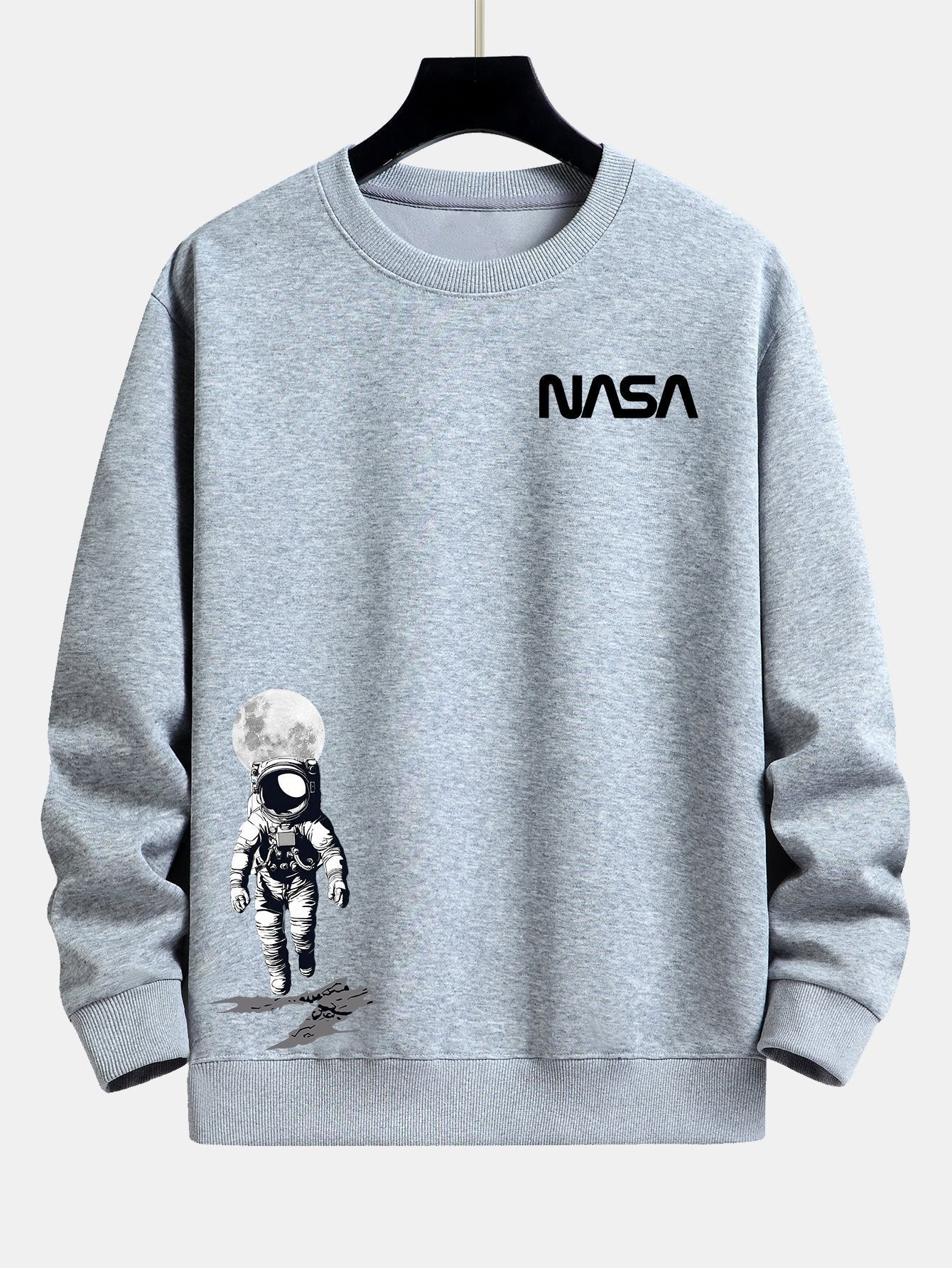 Relaxed Fit Sweatshirt Featuring NASA Astronaut Design