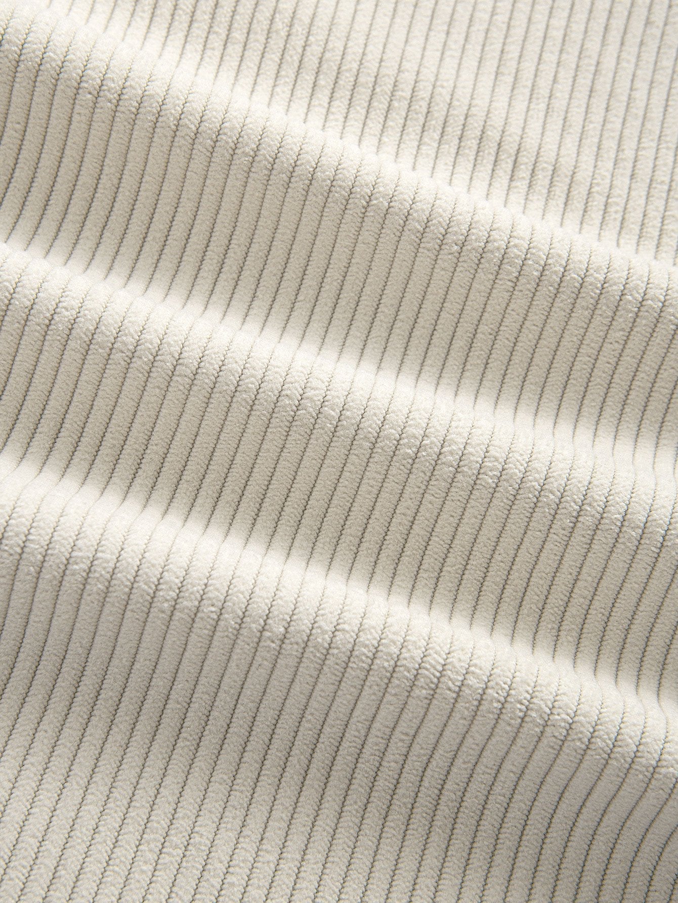 Corduroy Patchwork Shirt & Straight-Leg Corduroy Trousers