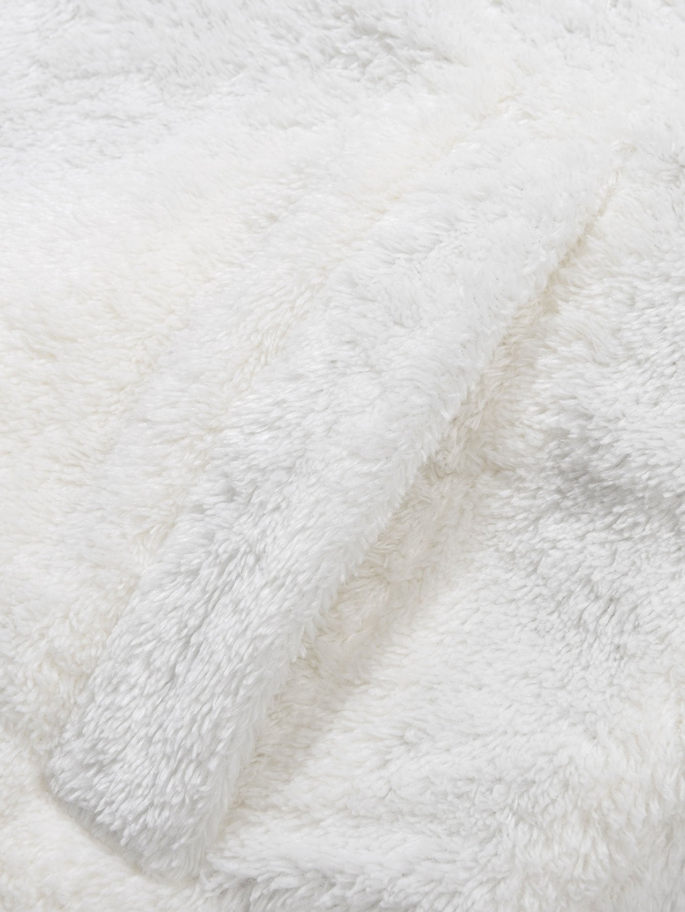 Umkehrbarer Teddy-Fleece und Corduroy Mantel