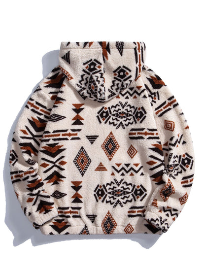 Aztec Pattern Hoodie