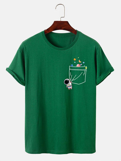 Astronaut Space Graphic T-Shirt