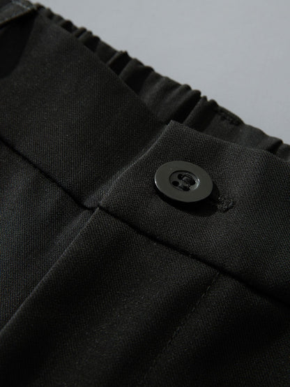 Bequeme Passform mit Elastischem Bund - Gerade Beinhosen