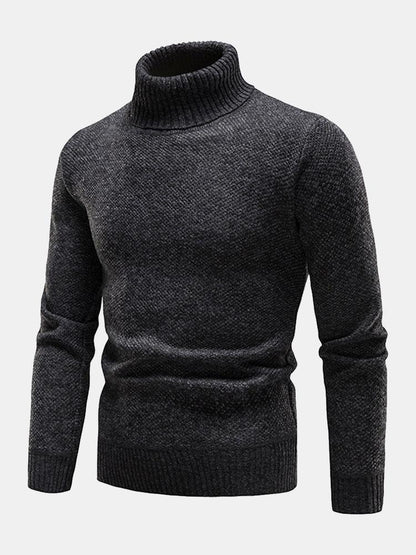 Herren Pullover mit Rollkragen