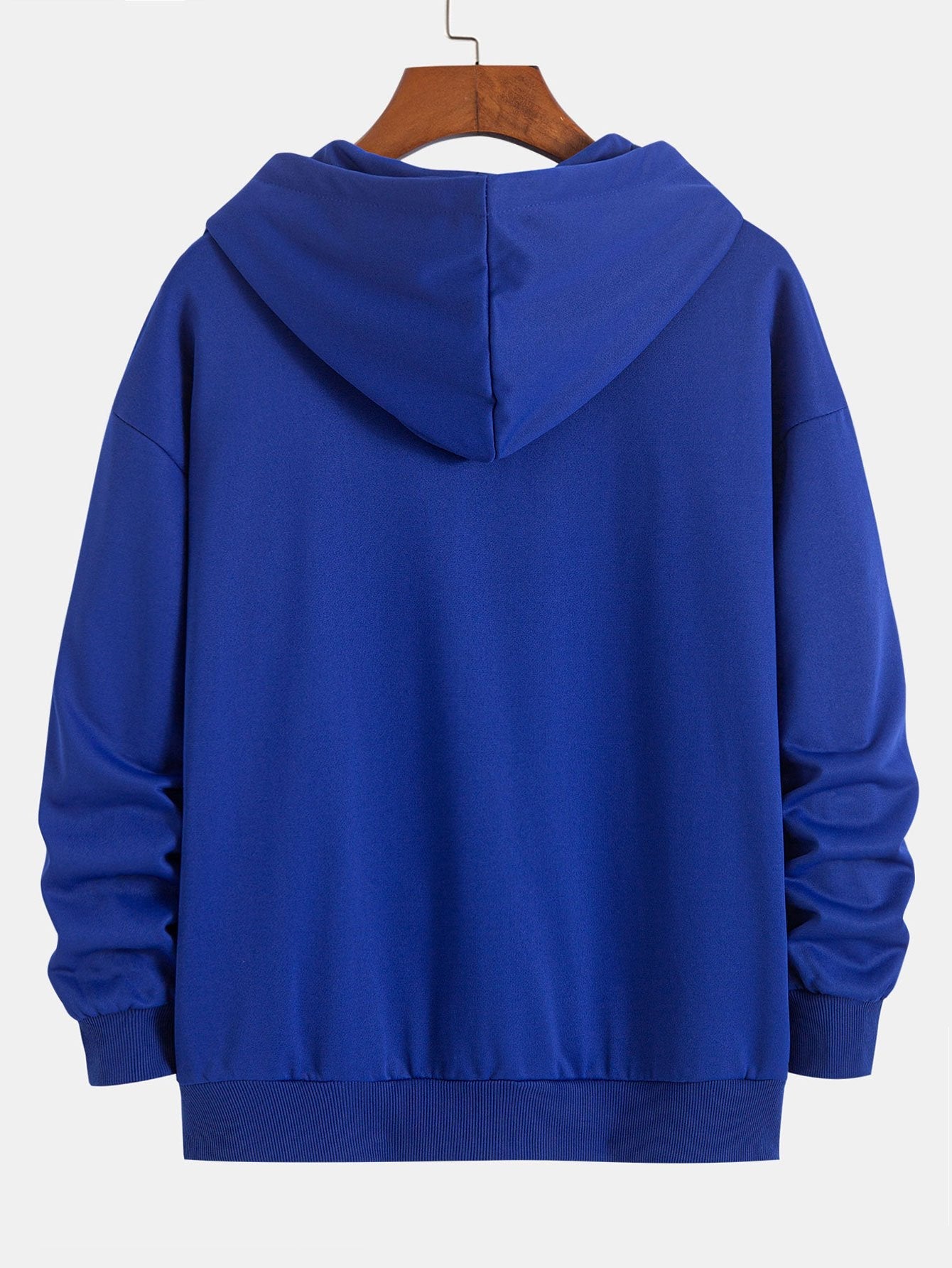 Essential Relaxed Fit Zip-Up Hoodie