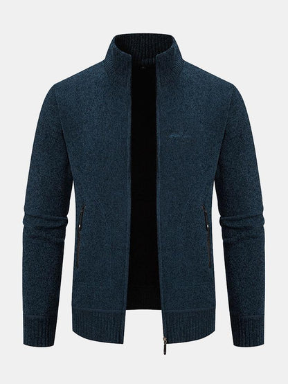 Pullover mit praktischer Reißverschlusstasche