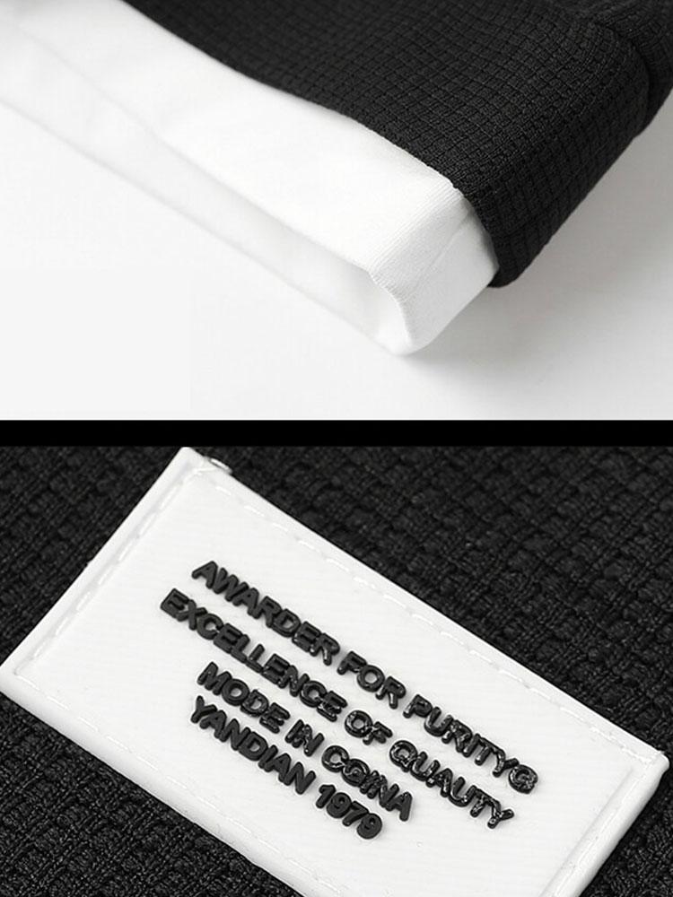 Zweischichtiges Waffel-Sweatshirt