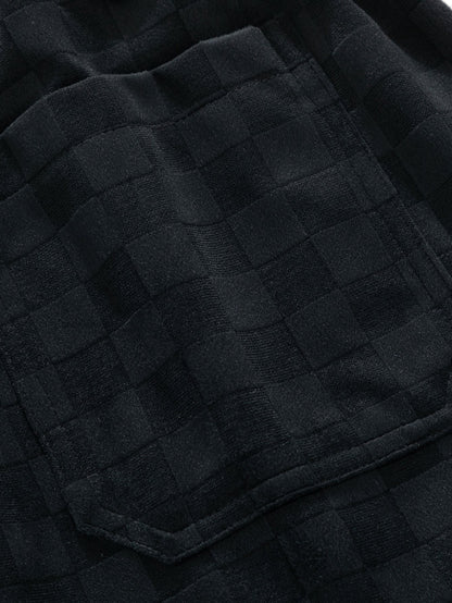 Karierte gerade Beinhosen