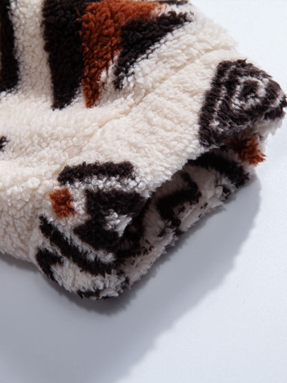 Aztec Pattern Hoodie