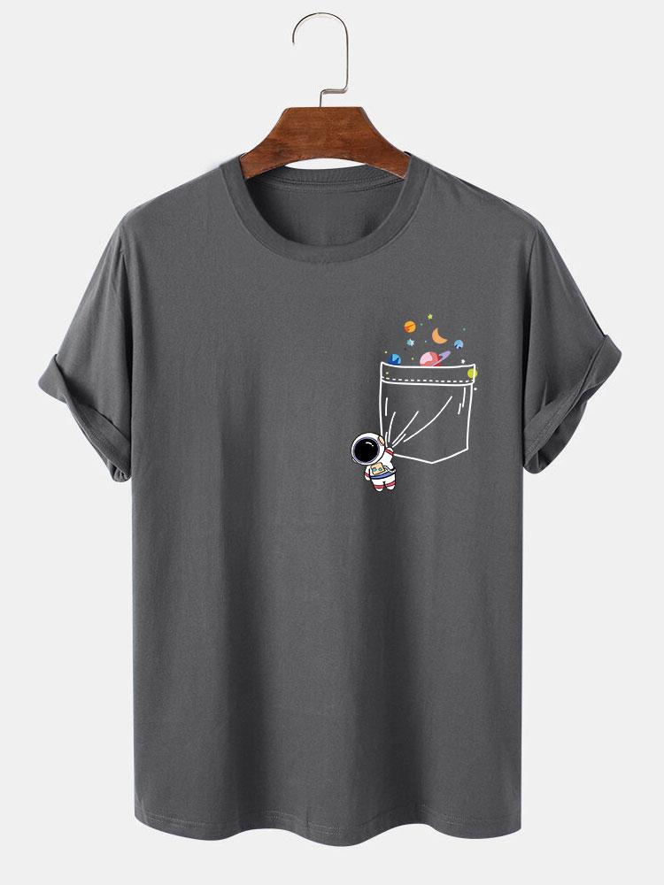 Astronaut Space Graphic T-Shirt
