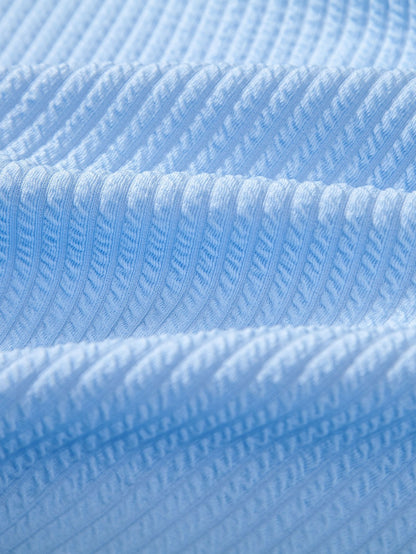 Muscle Fit Rip-Button-Up Shirt & Shorts Set