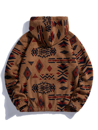 Aztec Pattern Hoodie