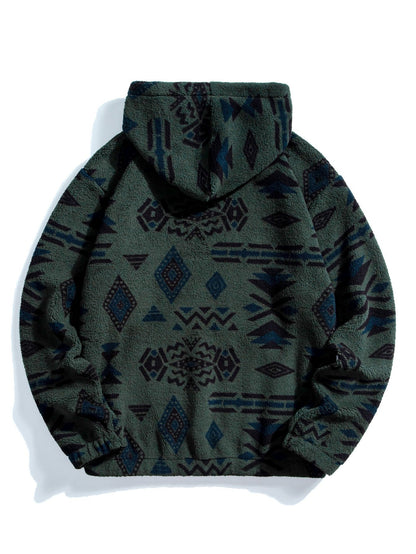Aztec Pattern Hoodie