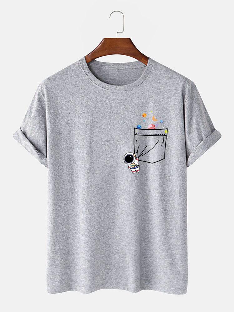 Astronaut Space Graphic T-Shirt