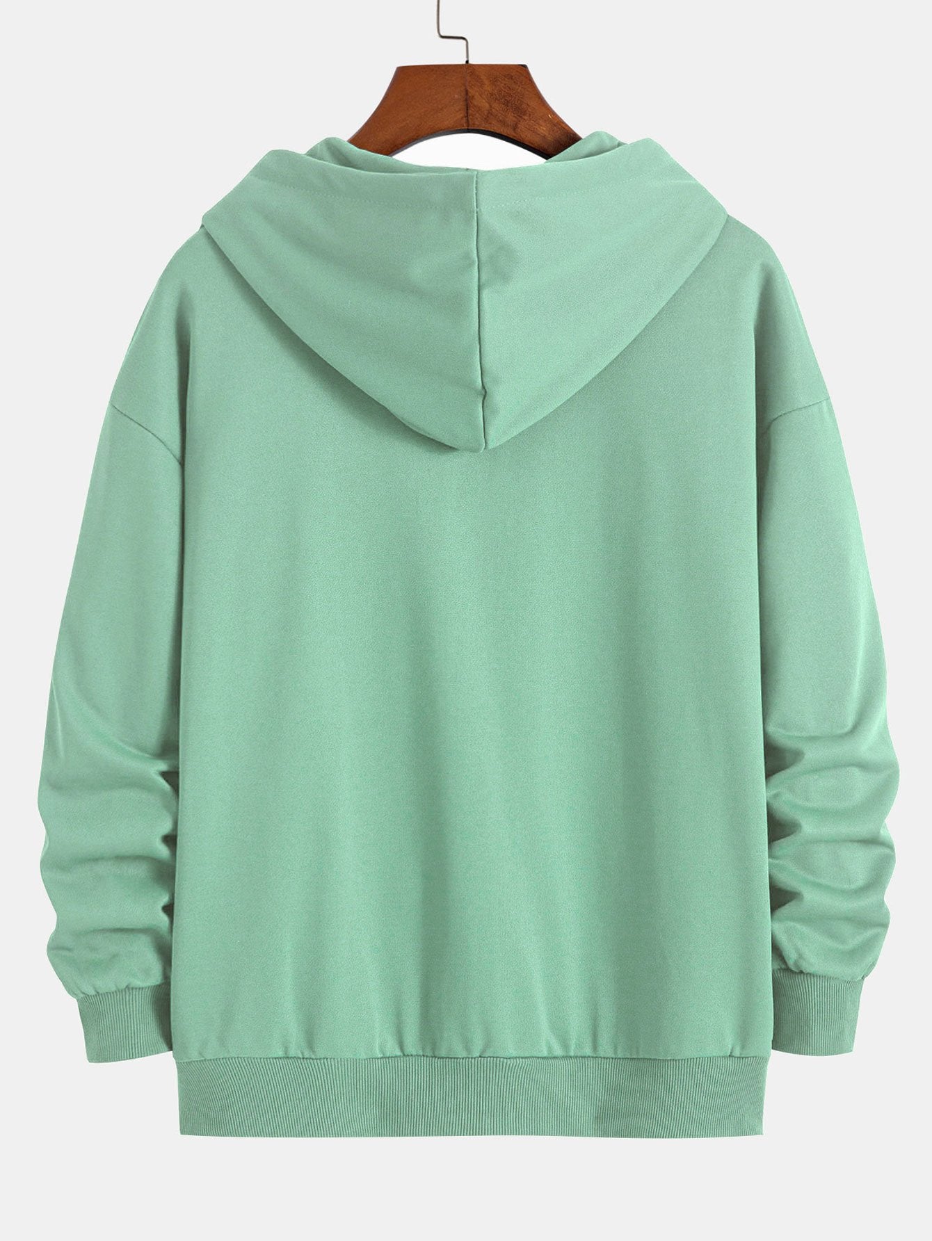 Essential Relaxed Fit Zip-Up Hoodie