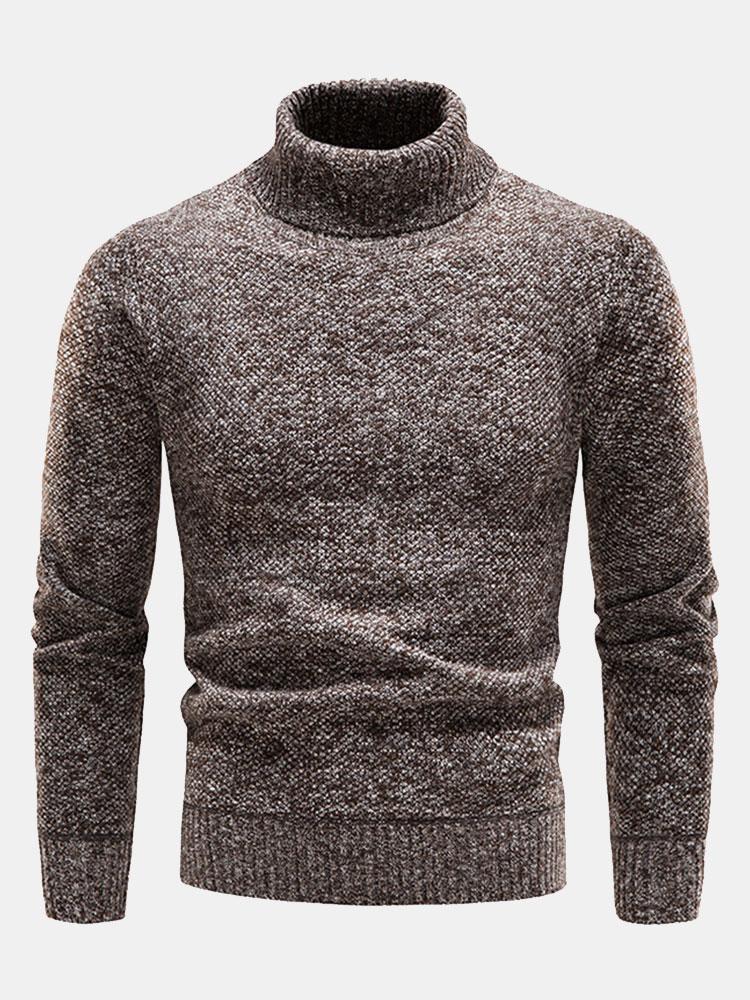 Herren Pullover mit Rollkragen