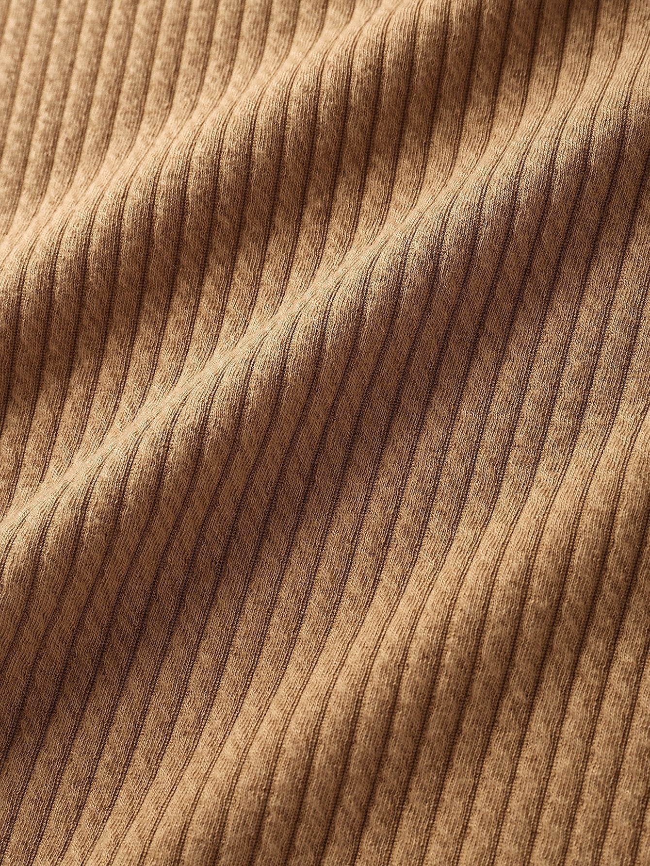 Muscle-Fit Ribbed T-Shirt