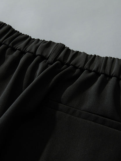 Bequeme Passform mit Elastischem Bund - Gerade Beinhosen