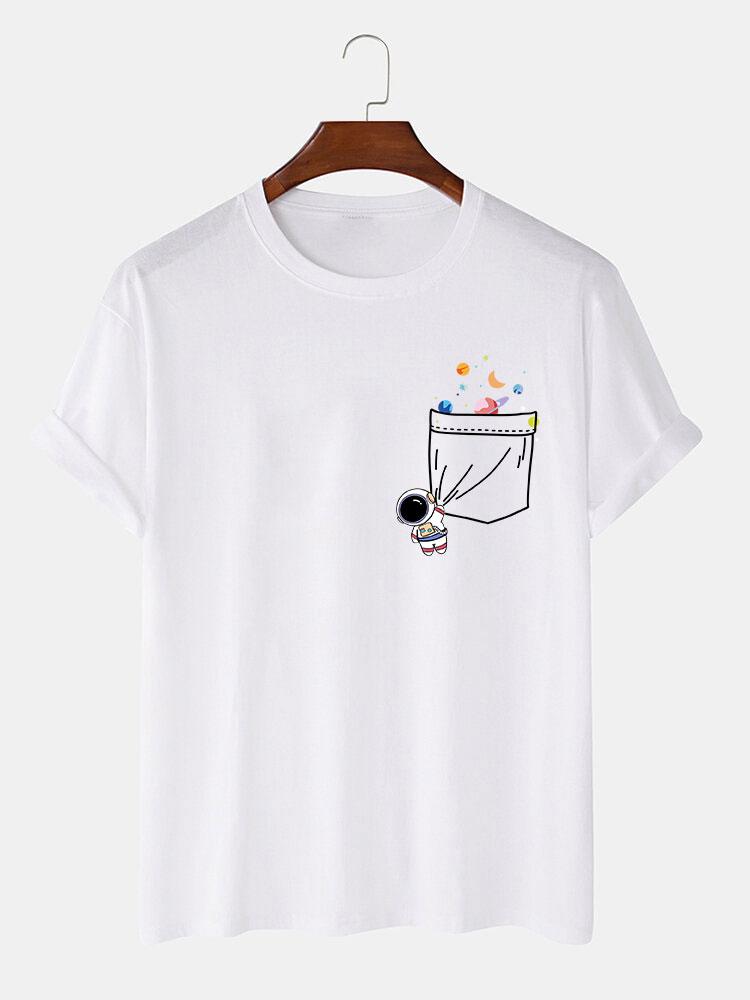 Astronaut Space Graphic T-Shirt