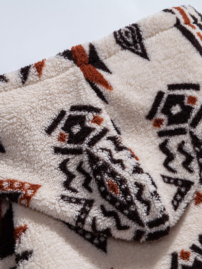 Aztec Pattern Hoodie