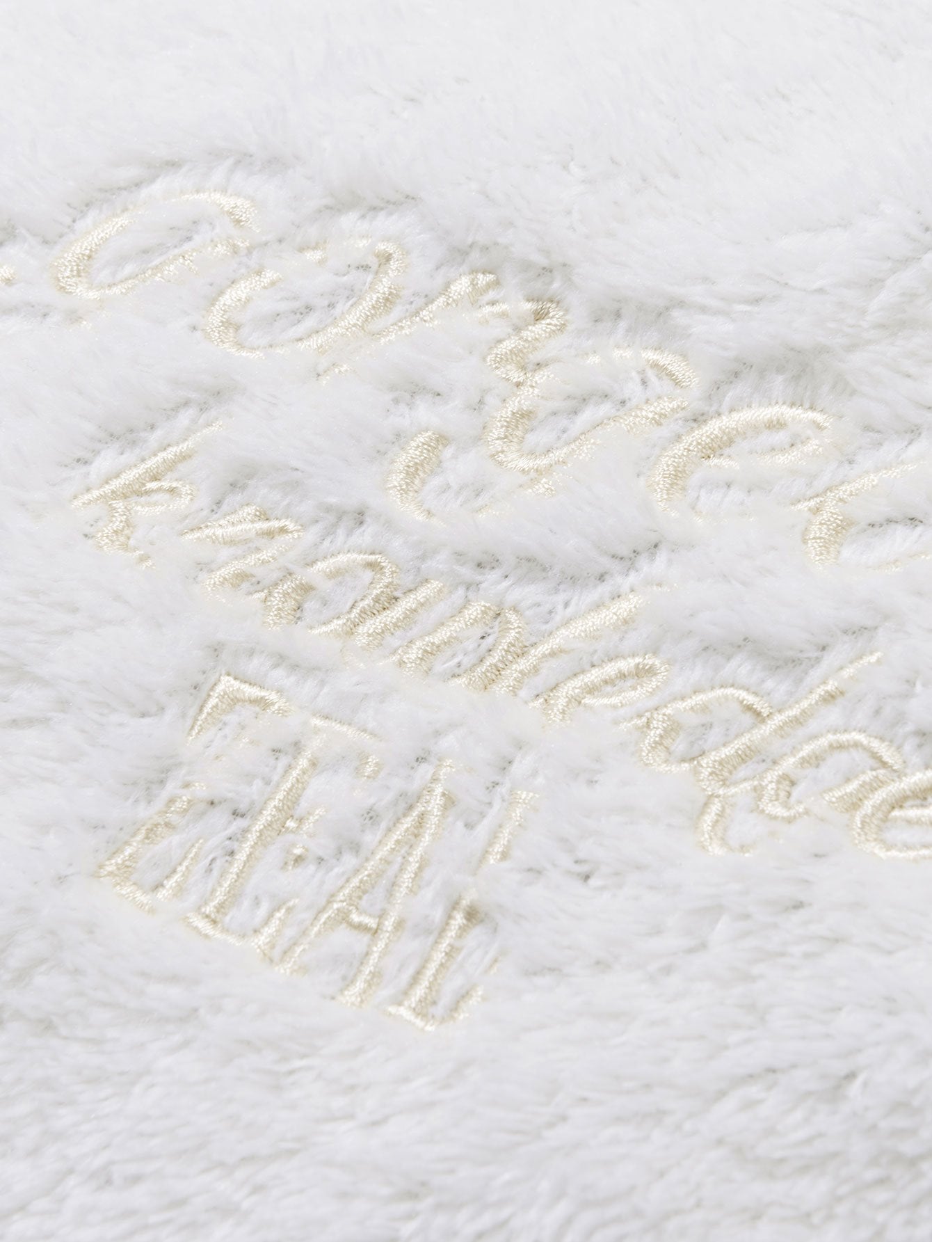 Umkehrbarer Teddy-Fleece und Corduroy Mantel