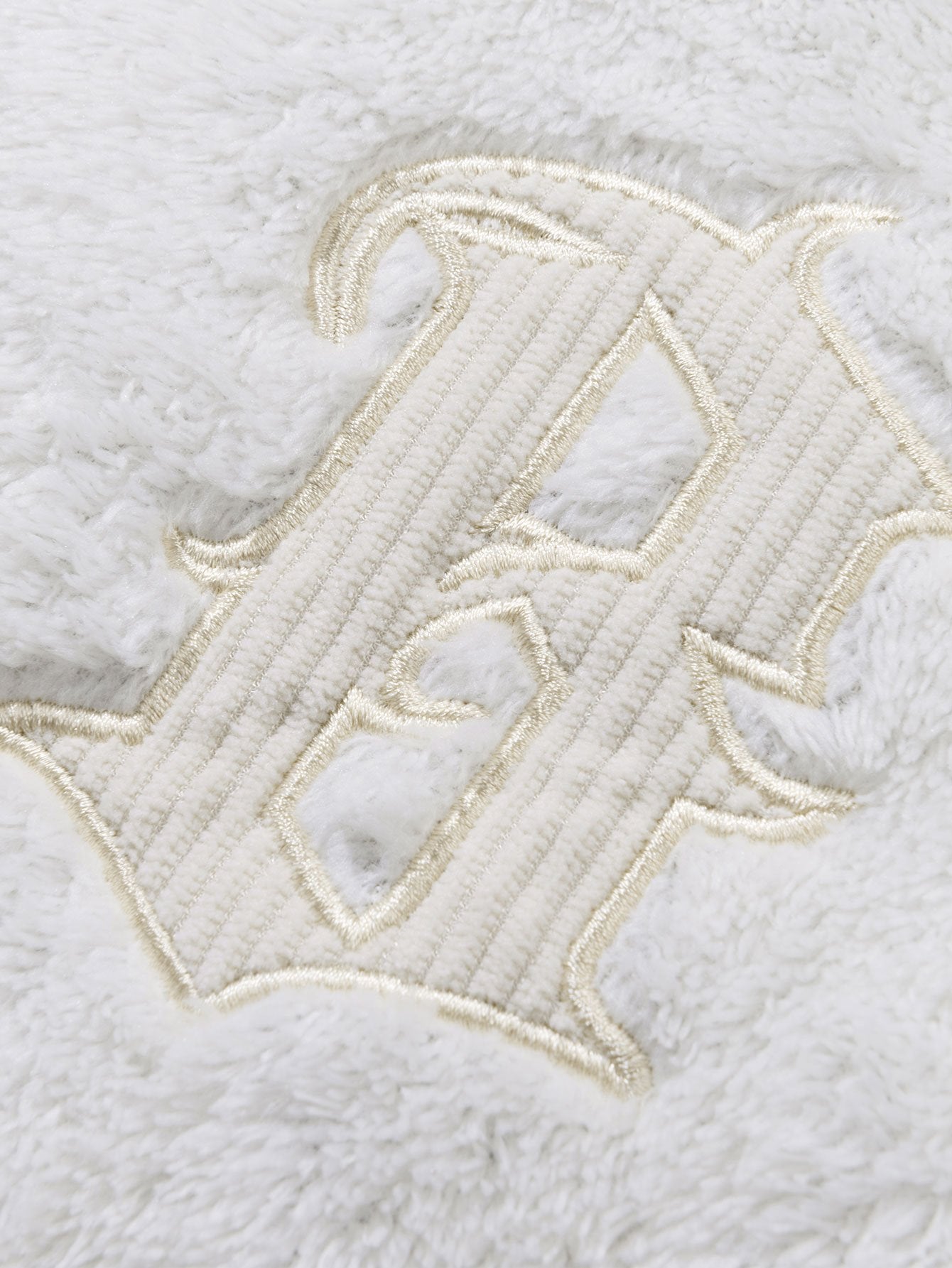 Umkehrbarer Teddy-Fleece und Corduroy Mantel