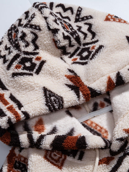 Aztec Pattern Hoodie