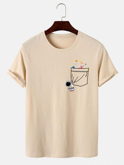 Astronauten Space Graphic T-Shirt