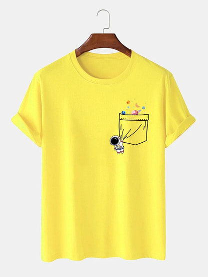 Astronaut Space Graphic T-Shirt