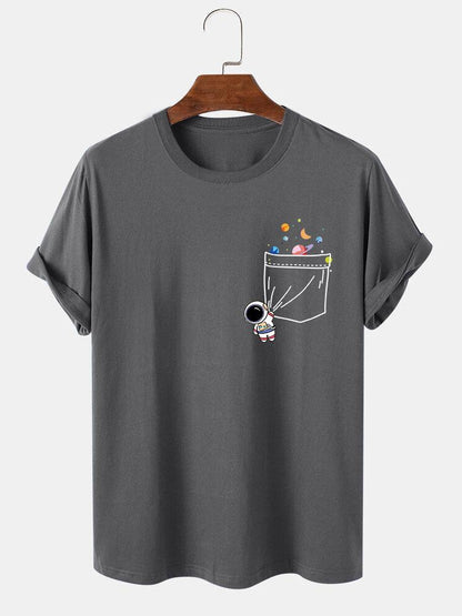 Astronauten Space Graphic T-Shirt