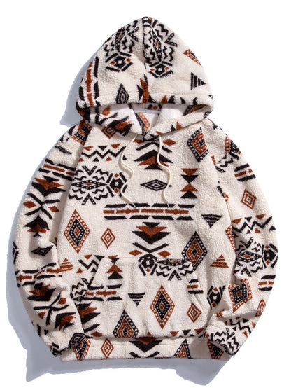Aztec Pattern Hoodie