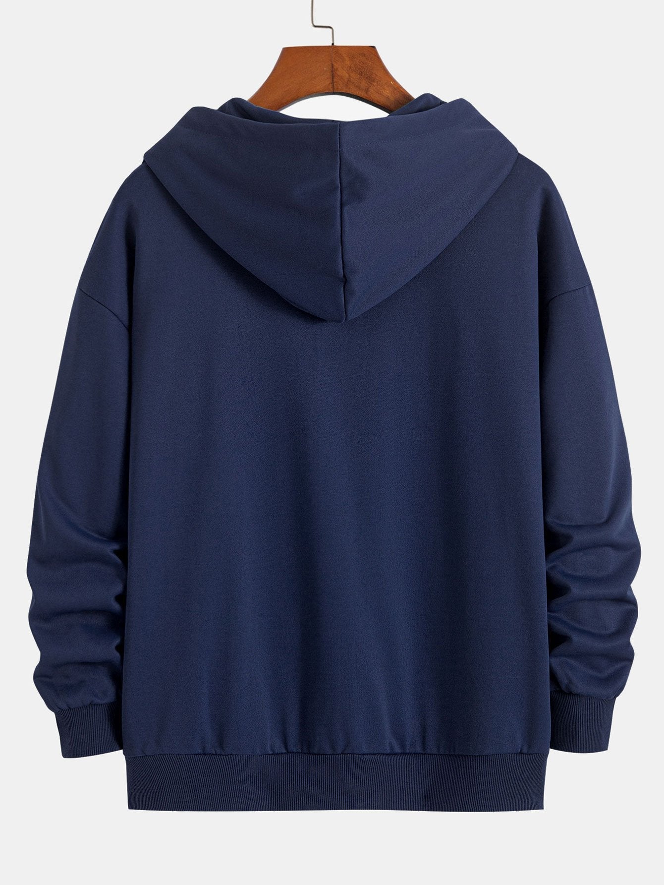 Essential Relaxed Fit Zip-Up Hoodie
