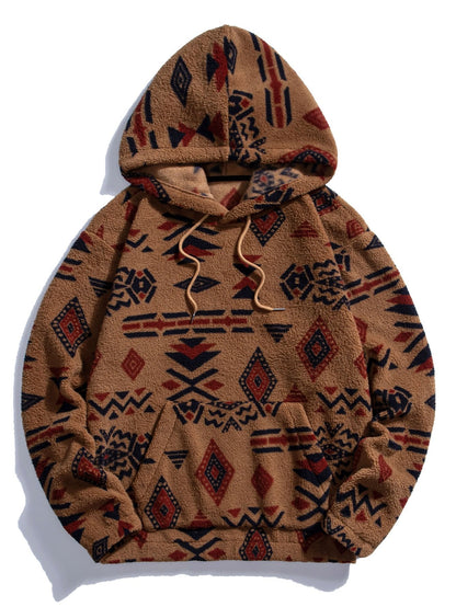 Aztec Pattern Hoodie